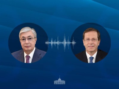 Тоқаев Израиль президентімен не жайлы сөйлескені белгілі болды