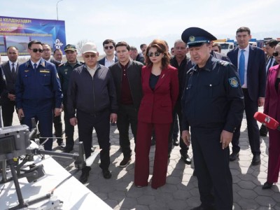 Аида Балаева Алакөл жағалауының жазғы туристік маусымға дайындығымен танысты