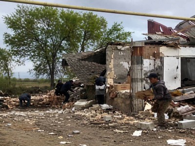 Алматы облысында үй жарылып, анасы мен үш бала жарақат алды