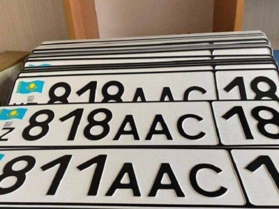Қазақстанда жаңа түсті көлік нөмірлері пайда болады
