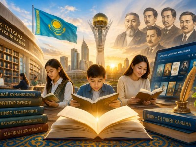 Кітап оқитын ұлттың келешегі кемел