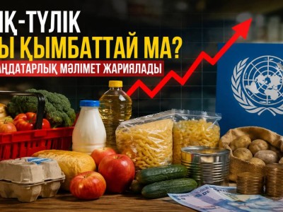 Азық-түлік тағы қымбаттай ма? БҰҰ алаңдатарлық мәлімет жариялады