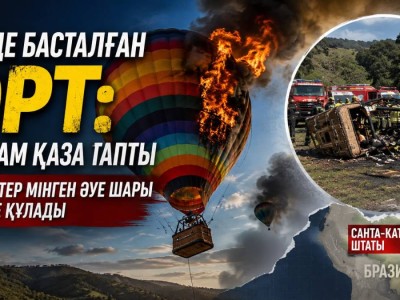 Әуеде басталған өрт үлкен трагедияға ұласты: 8 адам қаза тапты