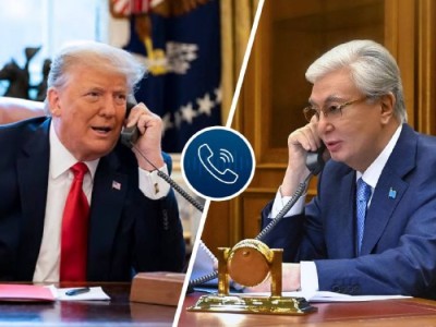 Тоқаев Трамппен телефон арқылы сөйлесіп, Қазақстанға шақырды