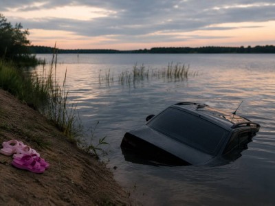 Екі әпкелі-сіңлілі қыз көлікпен бірге суға батып кетті