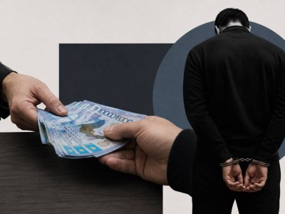 Ұлытау облысында тергеушіге пара бермек болған ер адам ұсталды