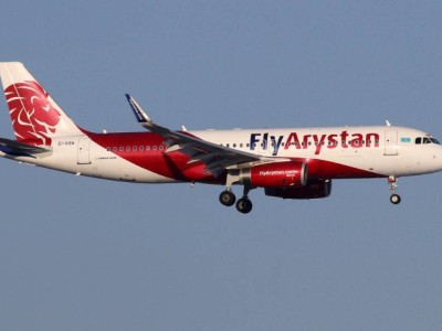 Fly Arystan ұшағынан өрт шықты