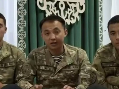 Каспийдегі қайғылы оқиғадан кейін екі әскери видеоүндеу жасады
