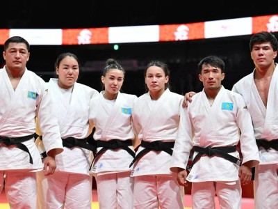 Қазақстан дзюдо құрамасы Азия ойындарында командалық сында күміс алды