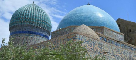 Үш жыл жабық тұрған Қожа Ахмет Ясауи кесенесінің күмбезі қайта жаңартылды.