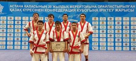 Қазақ күресінен Конфедерация кубогының жартылай финалистері анықталды.