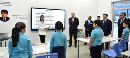 Президент KIS Astana халықаралық мектебіне барды.