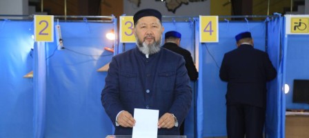 ҚМДБ ТӨРАҒАСЫ РЕСПУБЛИКАЛЫҚ РЕФЕРЕНДУМДА ӨЗ ТАҢДАУЫН ЖАСАДЫ.