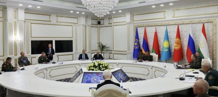 Иманғали Тасмағамбетов Бішкекте ҰҚШҰ қорғаныс министрлері кеңесінің отырысын өткізді.