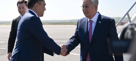 Президент Қасым-Жомарт Тоқаев Шымкент қаласына келді.