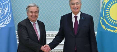 Президент Қасым-Жомарт Тоқаев БҰҰ Бас хатшысы Антониу Гутерришпен келіссөз жүргізді.
