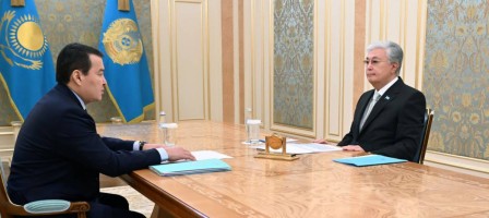 Мемлекет басшысы Әлихан Смайыловты қабылдады.