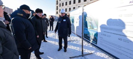 Олжас Бектенов Қосшының бас жоспарымен және көпсалалы жаңа аурухананың құрылысымен танысты.