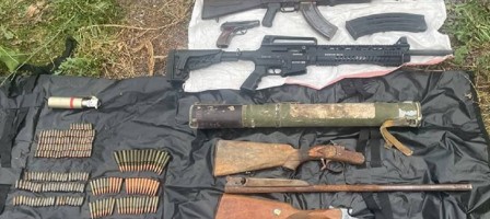 Қаңтар оқиғасы кезінде қолды болған қарулар Щучинсктен табылды.