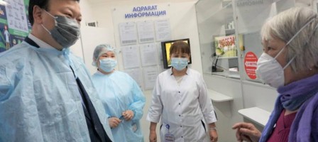 Алексей Цой алматылық дәрігерлерге арнайы тапсырма берді.