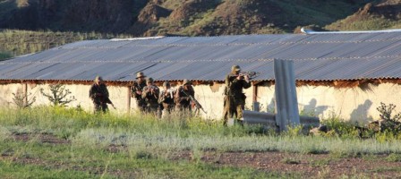 Қазақстан мен Беларусь десантшылары барлау тапсырмаларын бірлесе пысықтады.