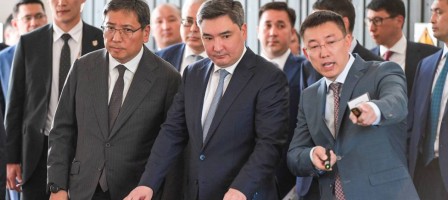 Бектенов Алматы қаласын сумен қамтамасыз ететін резервтік жүйе салу барысын тексерді.