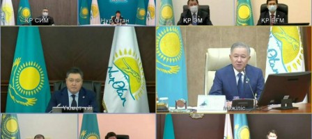 «Нұр Отан» өзінің бағдарламасы жайлы үкіметтен есеп алды.