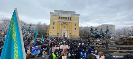 Алматыда өткен митинг: Билікке қойған 7 талап.