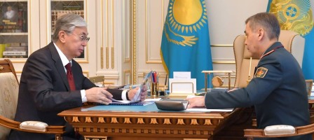 Президент Қорғаныс министрімен Арыста болған төтенше жағдайдың салдарын жою мәселесін талқылады.