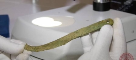 Көшпелі сақтардың қола пышақтары табылды