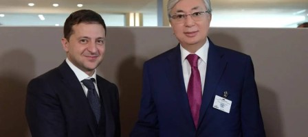 Тоқаев Зеленскийге Украинаның Тәуелсіздік күнімен құттықтау жолдады