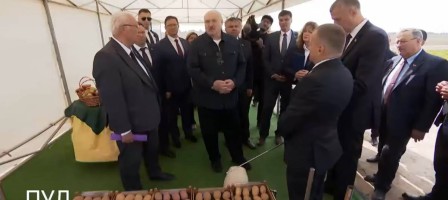 Лукашенко Путин мен Си Цзиньпинге қаппен картоп апармақ