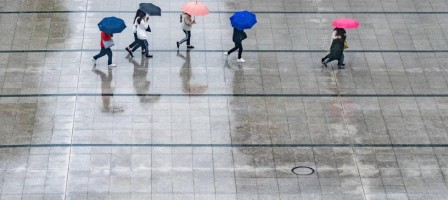 Бүгін еліміздің басым бөлігінде жаңбыр, найзағай және желдің күшеюі күтіледі