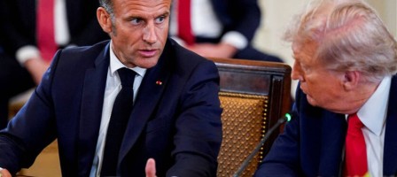 Трамп пен Макрон арасында Палестина мәселесіне байланысты келіспеушіліктер туындады