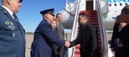 Владимир Зеленский Вашингтонға келді