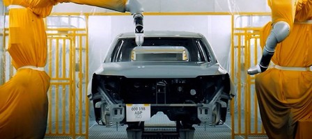 Тоқаев телекөпір арқылы KIA Qazaqstan автомобиль зауытын ашты