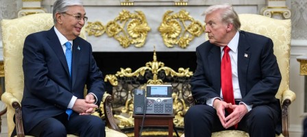 Трамп пен Тоқаевтың кездесуі. Ақ үйден жеткен суреттер (ФОТО)