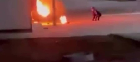 Маңғыстауда ер адам полиция бекеті алдында өзін өртемек болды