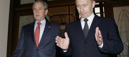 «Ресей Қазақстанды беріп қойды»: АҚШ-та Путин мен Буштың құпия әңгімесі жарияланды