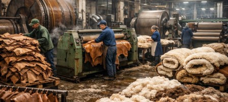 Елімізде тері мен жүнді қайта өңдеу өндірісі қалпына келтіріледі