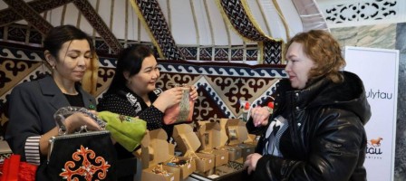 Жезқазған әуежайында «Бір ауыл – бір өнім» жобасының алаңы ашылды