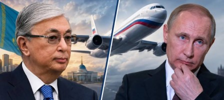 "30-дан астам адам бар": Путин Қазақстанға кімдерді ертіп келді?