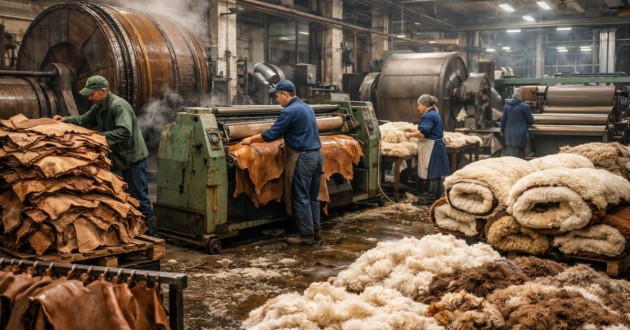 Елімізде тері мен жүнді қайта өңдеу өндірісі қалпына келтіріледі