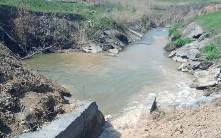 Түркістан облысында  диқандарының ағын су мәселесі шешілді.