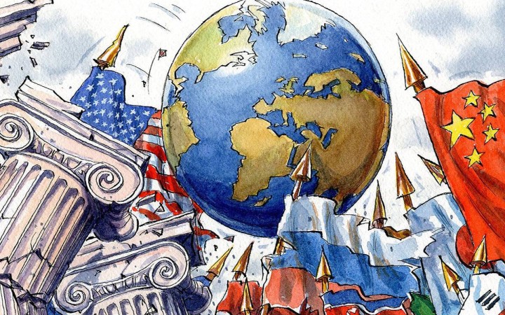 Көпвекторлы сыртқы саясат  — дүрбелең кезеңдегі таяныш.