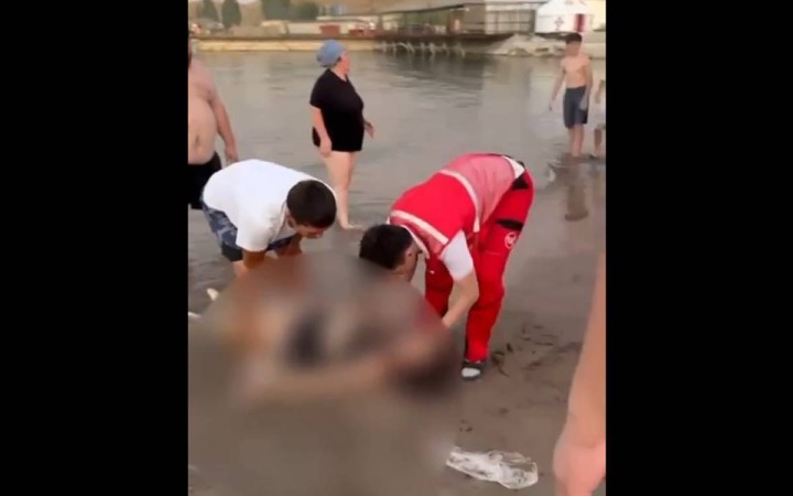 Қонаев қаласында әйел депутаттың көз алдында суға батып кетті.