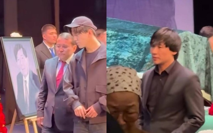 Алматыда Мұхтар Шахановпен қоштасу рәсімінде Димаш Құдайберген мен Қайрат Нұртас бой көрсетті