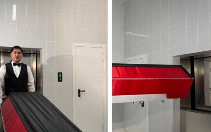 Қазақстандағы алғашқы крематорийдің ашылуында мәйітті өртеу рәсімі көрсетілді