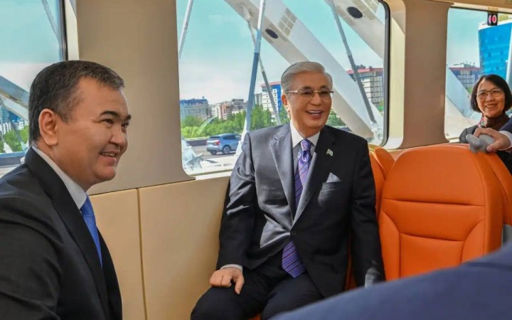 Астанада көптен күткен LRT іске қосылды