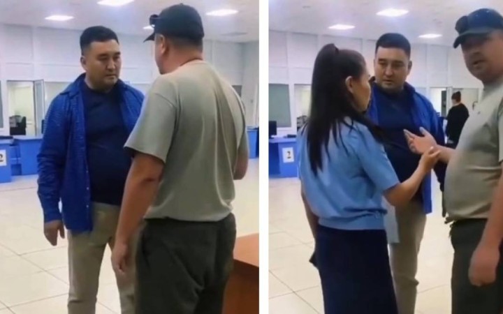 Павлодардағы ХҚКО-да Ресей азаматы жанжал шығарды